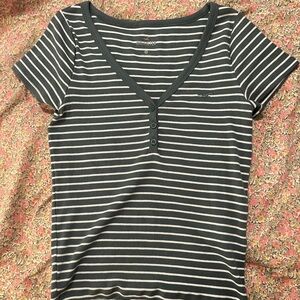 Hollister Fitted Ribbed T-Shirt